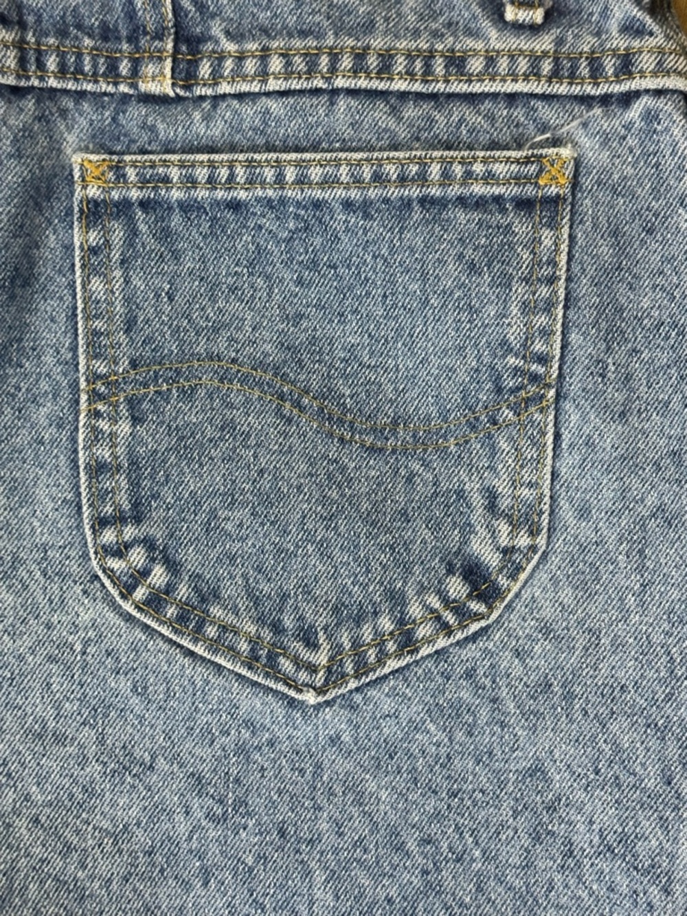 Vintage 80's 90's Lee Women’s High-Rise Mom Jeans, Medium Wash, Size 15 (30x27) - Picture 7 of 11